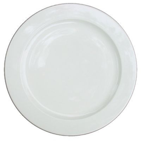 Porcelanowy talerz płytki 27,5 cm | ALCHEMY, Alchemy White