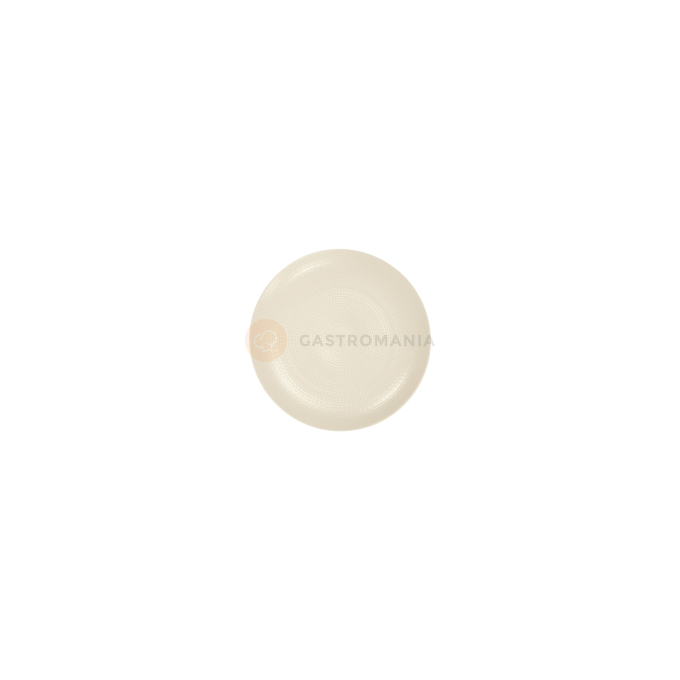 Bílý kameninový mělký talíř 16 cm | DEGRENNE, Modulo Nature