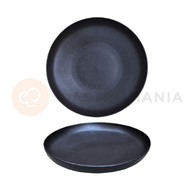 Hluboký talíř coupe, černý 21 cm | ARIANE, Dazzle
