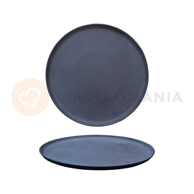 Mělký talíř coupe, černý 28 cm | ARIANE, Dazzle