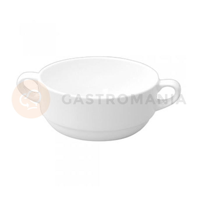 Porcelánová miska na polévku s oušky 275 ml | ALCHEMY, Alchemy White