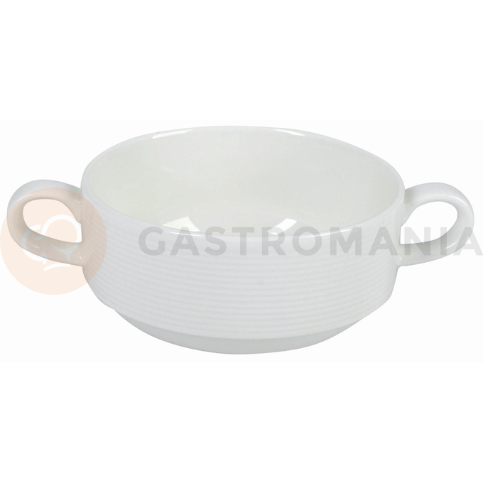 Porcelánová miska na polévku stohovatelná 280 ml | AMBITION, Desire