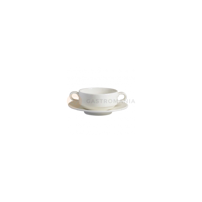 Porcelánová miska na polévku stohovatelná 280 ml | AMBITION, Simple