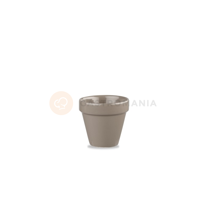 Porcelánová nádoba - květináč 57 ml, šedá | CHURCHILL, Bit On The Side