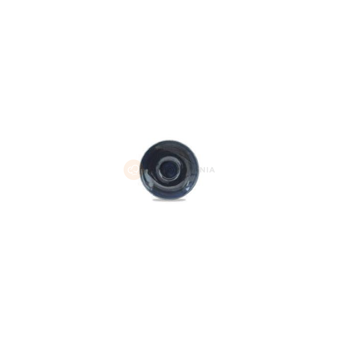 Porcelánový podšálek na espresso, safírově modrý 11,8 cm | CHURCHILL, Monochrome