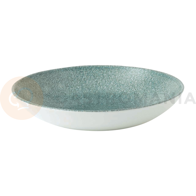 Porcelanowa miska Coupe 426 ml | CHURCHILL, Raku Topaz Blue
