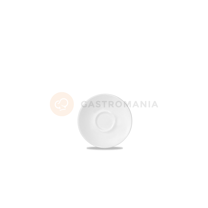 Porcelanowy spodek espresso 12 cm | CHURCHILL, Contempo