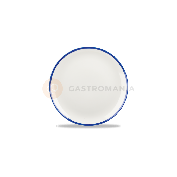 Porcelanowy talerz coupe 26 cm | CHURCHILL, Retro Blue