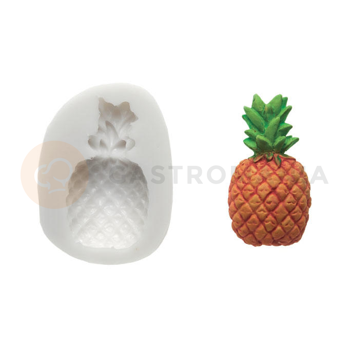 Forma na cukrovou hmotu SLK 056 - ananas, 70x40 mm | SILIKOMART, Sugarflex Pineapple