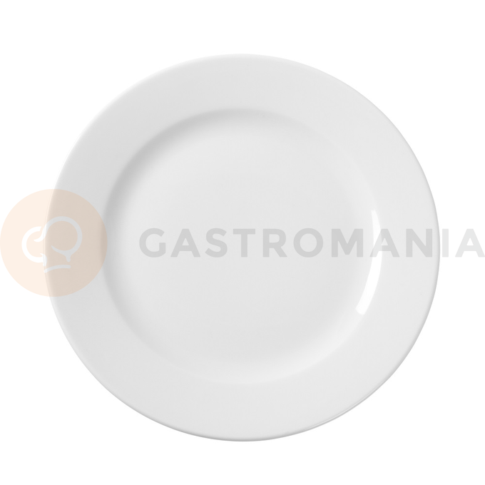 Plytký talíř z porcelánu, Ø 27 cm, bílý | FINE DINE, Bianco