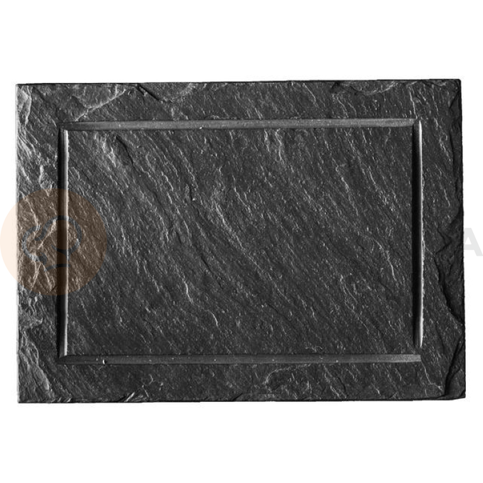 Talíř - břidlice 20x15 cm | AMBITION, Lupeck Minimal