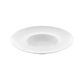 Hluboký talíř z porcelánu se širokým okrajem, Ø 27 cm, bílý | FINE DINE, Bianco