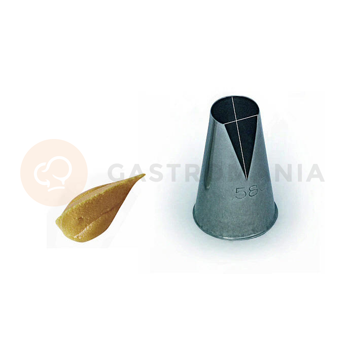 Cukrářská špička kruh a slza - 12 mm, 41 mm | SILIKOMART, Punte BX2312