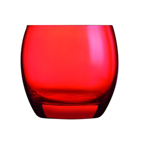 Czerwona szklanka niska 320 ml | ARCOROC, Salto