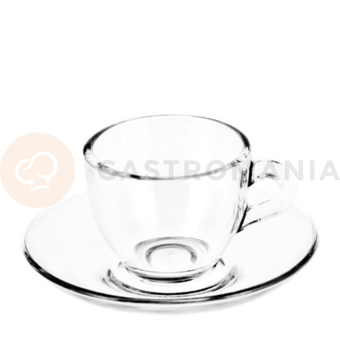 Skleněný šálek na espresso 90 ml - sada 6 kusů | PASABAHCE, Basic