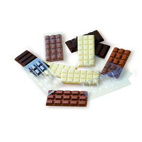 Forma k vytvoření čokoládové tabulky - 5 ks, 150x70x10 mm - 20TC002 | MARTELLATO, Tavolette