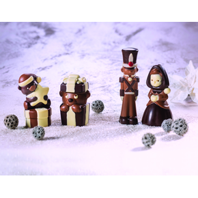 Forma termoformowana do czekolady - Zabawkowy Żołnierzyk 3D - MAC407S | MARTELLATO, 3D Christmas