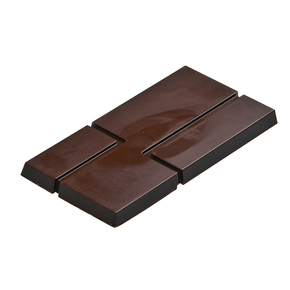 Polykarbonátová forma k vytvoření čokoládové tabulky - 3 ks x 124g, 154x74x10 mm - MA1807 | MARTELLATO, Tavolette