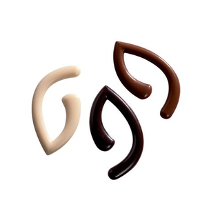 Polykarbonátová forma na čokoládové dekorace - 12 ks x 2/3g, 70x38 mm - 20-D024 | MARTELLATO, Decorations