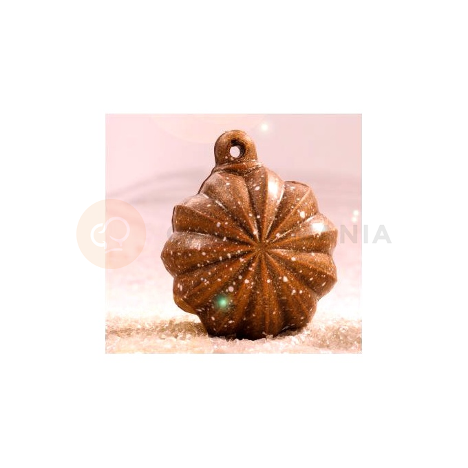 Forma k vytvoření čokoládových baněk - 6 ks x 40g, 60 mm - 20SF006 | MARTELLATO, Christmas Baubles
