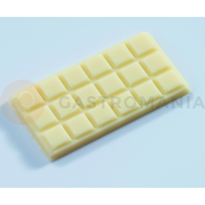 Polykarbonátová forma k vytvoření čokoládových tvarů, obdélné - 16 ks x 5g, 50x26x3 mm - MA2006 | MARTELLATO, Napolitain