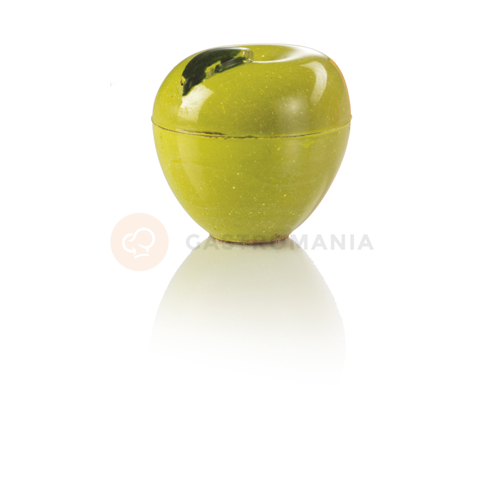 Polykarbonátová forma na 3D pralinky - jablko, 28 ks x 12g, 28x27 mm - 20FRUIT01 | MARTELLATO, ChocoFruit