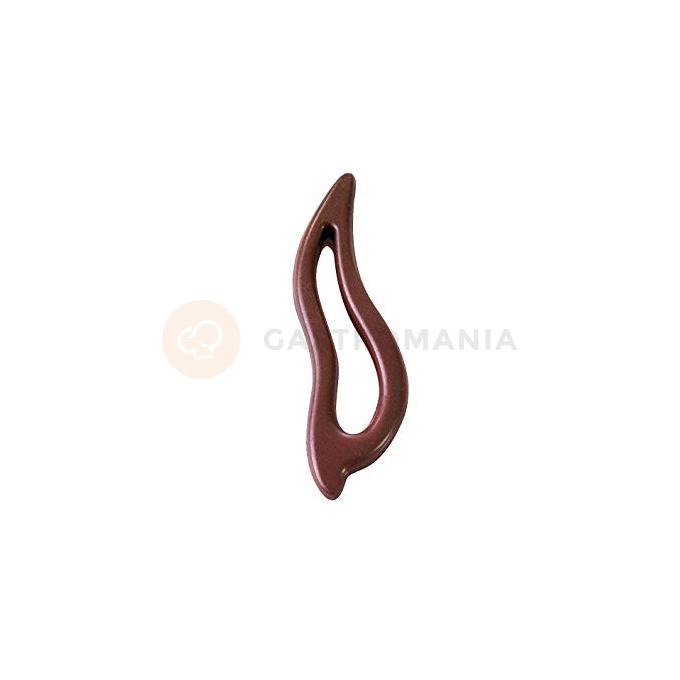Polykarbonátová forma na čokoládové dekorace - 18 ks x 2/3g, 63x23 mm - 20-D004 | MARTELLATO, Decorations