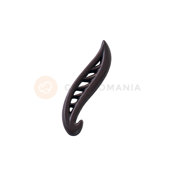Polykarbonátová forma na čokoládové dekorace - 18 ks x 2/3g, 66x20 mm - 20-D002 | MARTELLATO, Decorations