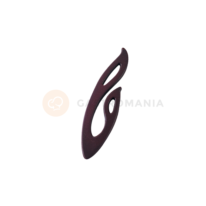 Polykarbonátová forma na čokoládové dekorace - 18 ks x 2/3g, 70x19 mm - 20-D009 | MARTELLATO, Decorations
