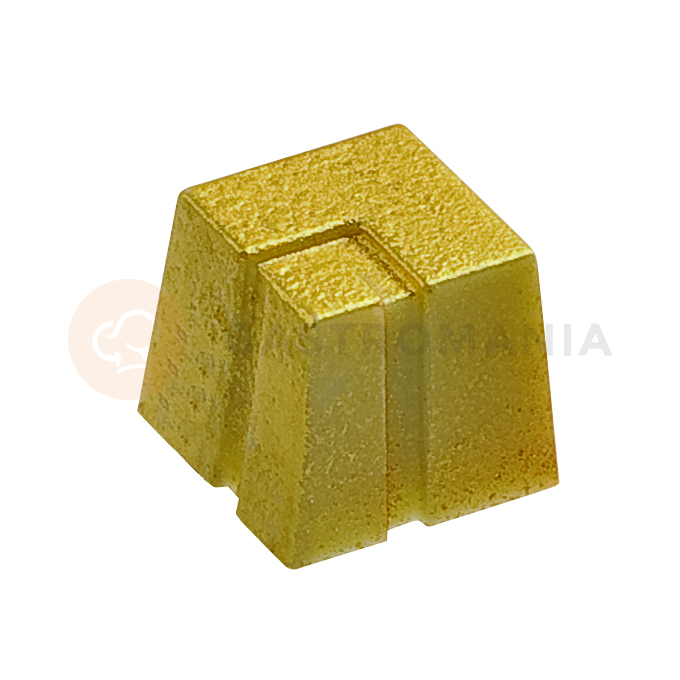 Polykarbonátová forma na pralinky a čokoládu, hranaté - 28 ks x 8g, 22x22x22 mm - MA1800 | MARTELLATO, Modern