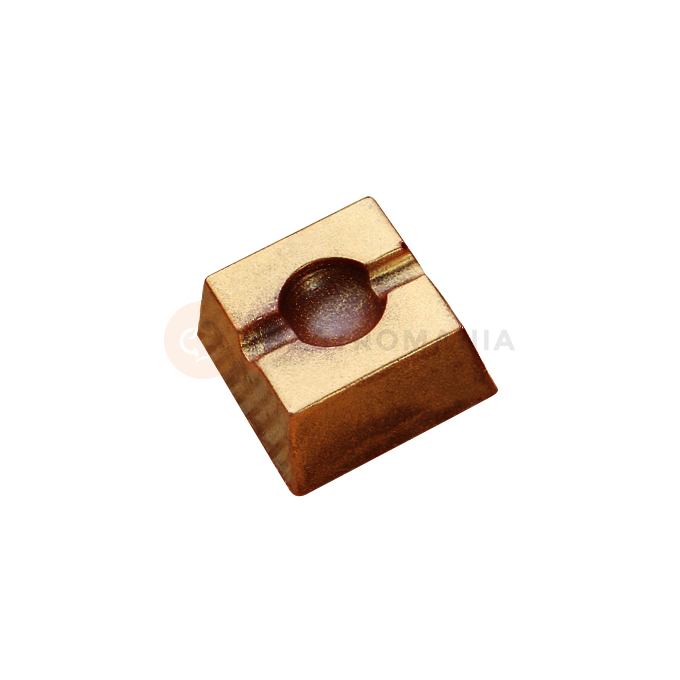 Polykarbonátová forma na pralinky a čokoládu, hranaté - 28 ks x 8g, 27x27x13 mm - MA1616 | MARTELLATO, Modern