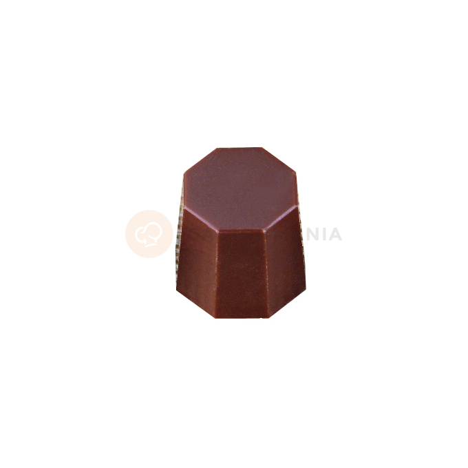 Polykarbonátová forma na pralinky a čokoládu , osmihranné - 30 ks x 11g, 28x25 mm - MA1350 | MARTELLATO, Modern