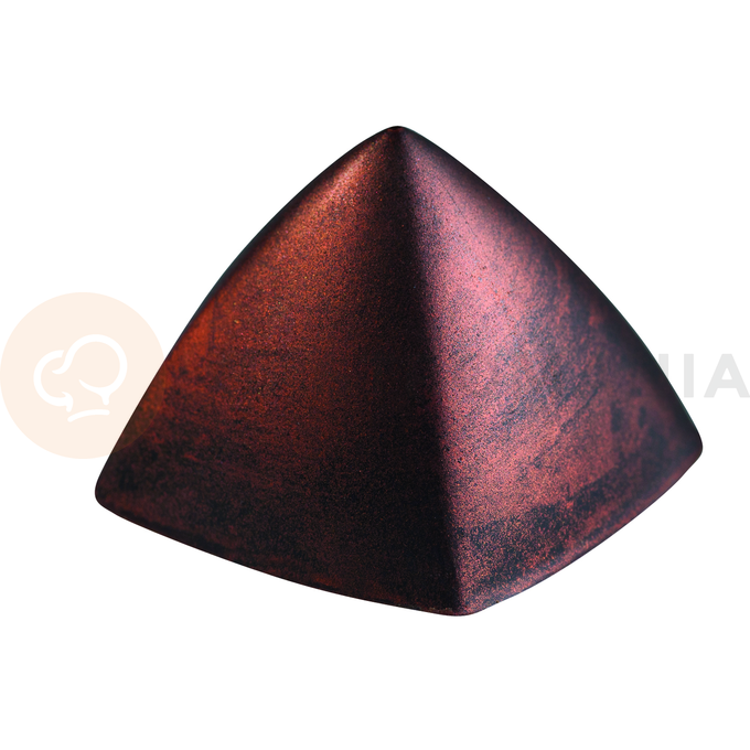 Polykarbonátová forma na pralinky a čokoládu, pyramida - 30 ks x 7g, 26x26x20 mm - MA1972 | MARTELLATO, Modern