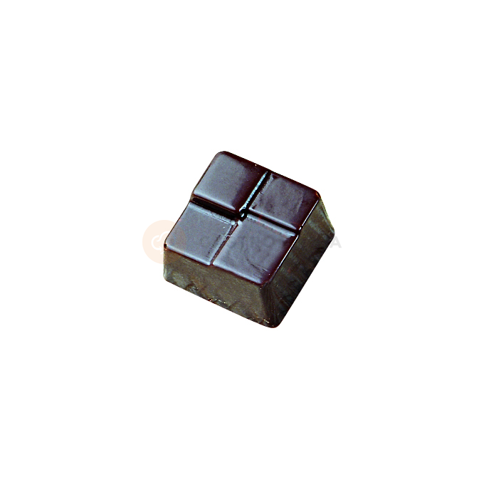 Polykarbonátová forma na pralinky, hranaté - 28 ks x 6g, 20x20x16 mm - MA2003 | MARTELLATO, Classic