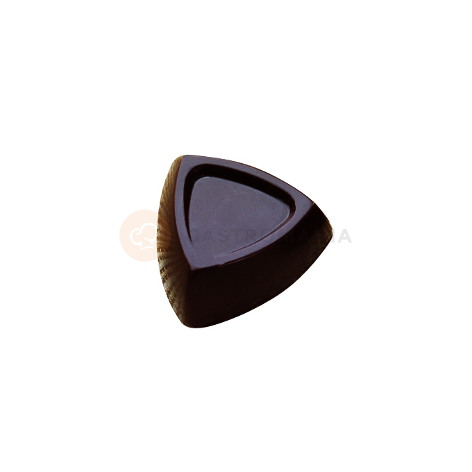 Polykarbonátová forma na pralinky, trojúhelné - 24 ks x 8g, 33x33x15 mm - MA1621 | MARTELLATO, Classic