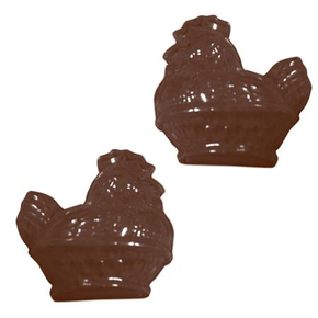 Forma na čokoládu - Slepice, 3+3 ks, 54x54x16 mm - 90-2330 | MARTELLATO, Choco Light