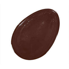 Polykarbonátová forma na polovinu čokoládového vejce - 2 ks, 112x83x44 mm - SM2300 | MARTELLATO, Smooth Half Egg