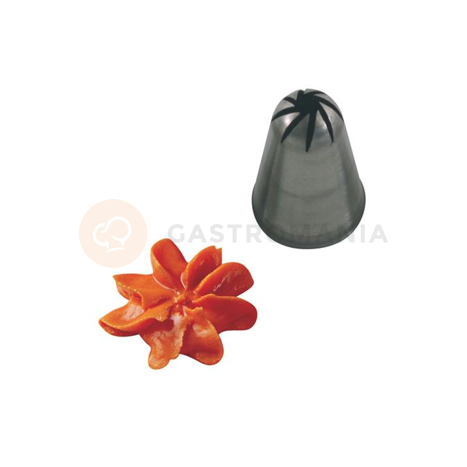 Cukrářská špička Květina, sada 5 ks - 30x45x6 mm - BR331 | MARTELLATO, Flower &amp; Petals Nozzles