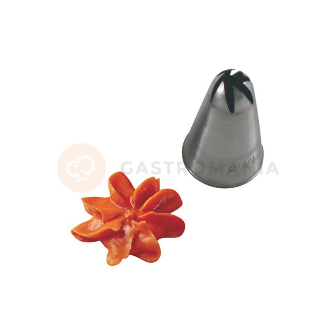 Cukrářská špička Květina, sada 5 ks - 30x50x5 mm - BR330 | MARTELLATO, Flower &amp; Petals Nozzles