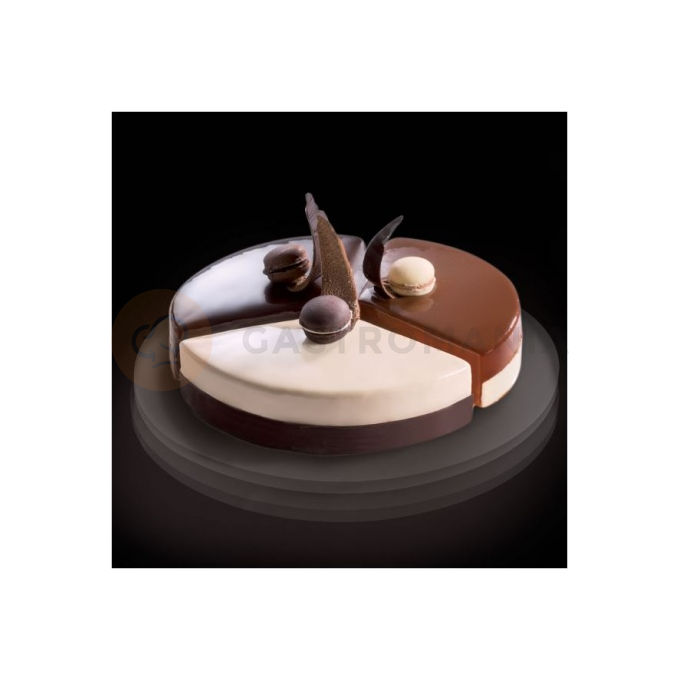 Cukrářský nerezový prsten Trilogy - 3 části, 180x40 mm - 950 ml - 32H4X18S | MARTELLATO, Cake Idea