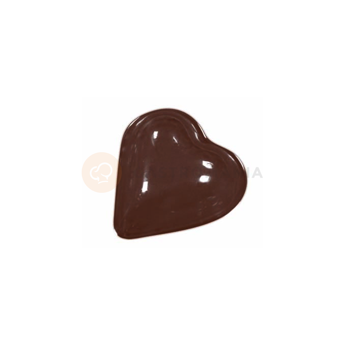 Forma na čokoládu - srdce, 18 ks, 33x9 mm - 90-1004 | MARTELLATO, Choco Light