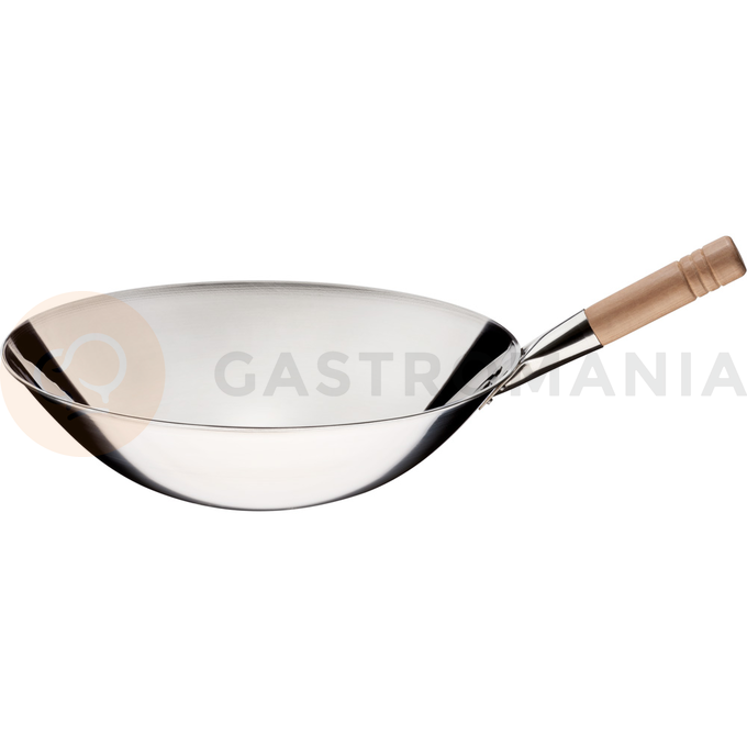 Pánev wok nerezová, průměr: 40 cm | STALGAST, 037401