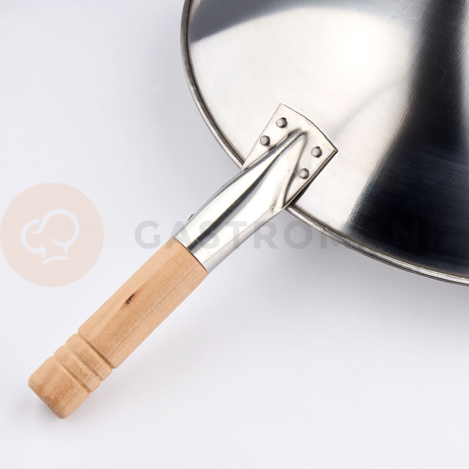 Pánev wok nerezová, průměr: 40 cm | STALGAST, 037401