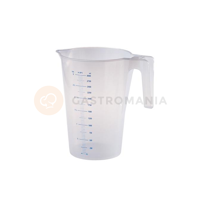 Plastová odměrka průhledná - 1000 ml - CFTRA2 | MARTELLATO, Carafes