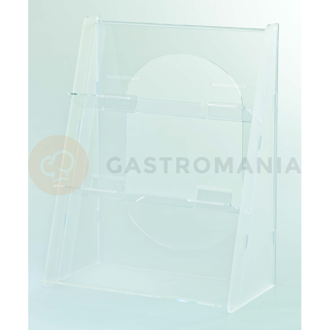 Stojan z plexiskla na tabulky z čokolády - 310x200x400 mm - ET003 | MARTELLATO, Plexiglass Display