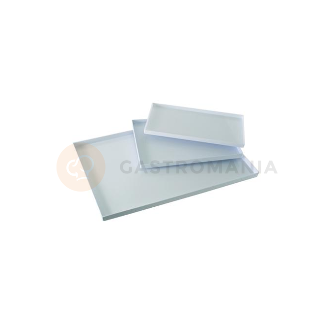 Tác, cukrářská krabička - 25,9x39,6x2 cm, bílá barva - VASSOIOBMO | MARTELLATO, Easy Cover