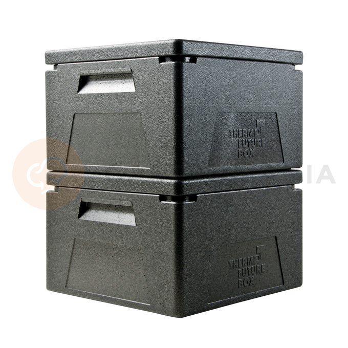 Termobox na pizzu černý, 27 l, 41,5x40x26,5 cm | STALGAST, 057231