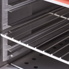 Plynový sporák s elektrickou troubou, 4 hořáky 800x700x850 mm, P 20,5+7 kW, G20 | STALGAST, 9715110