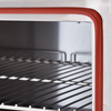 Plynový sporák s elektrickou troubou, 4 hořáky 800x700x850 mm, P 24 +7 kW, G30 | STALGAST, 9715330