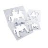 Vykrajovátko na sušenky, San Martino - 11x12,5 cm - SMA110 | MARTELLATO, Plastic Cutters